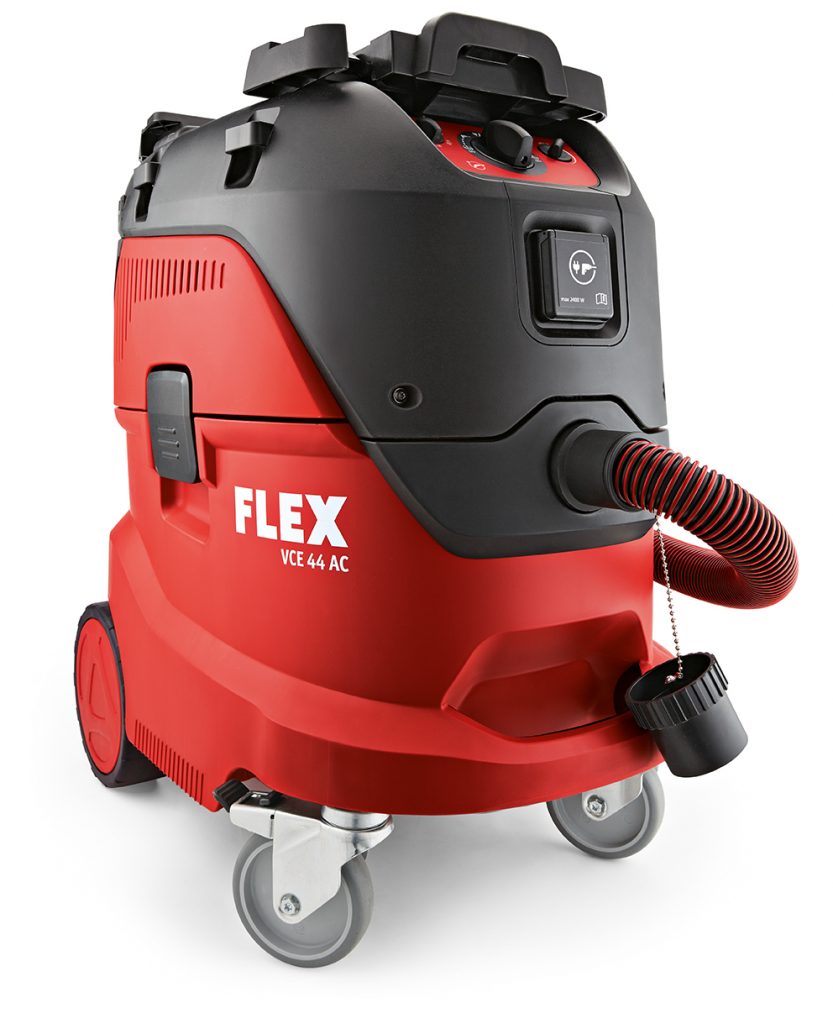 FLEX Safety Vacuum Cleaner With Automatic Filter Cleaning System & Cleaning Kit, 42 L, Class M